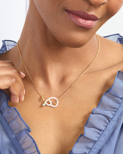 Stethoscope Enamel Necklace